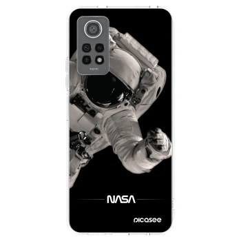 Picasee silikónový prehľadný obal pre Xiaomi Redmi Note 12 Pro 4G - Astronaut Big