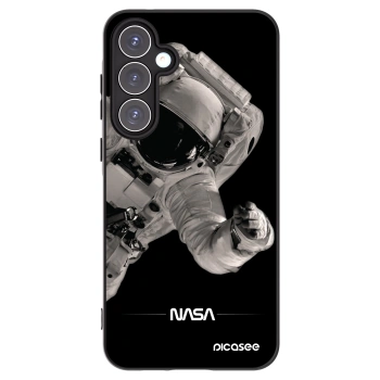 Picasee silikónový čierny obal pre Samsung Galaxy A55 5G A556B - Astronaut Big