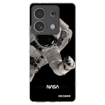 Picasee silikónový prehľadný obal pre Xiaomi Redmi Note 13 4G - Astronaut Big