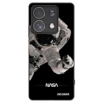 Picasee silikónový čierny obal pre Xiaomi Redmi Note 13 Pro 4G - Astronaut Big