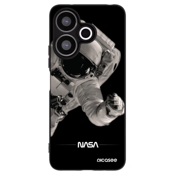 Picasee silikónový čierny obal pre Xiaomi Redmi 13 4G - Astronaut Big