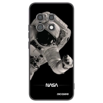 Picasee silikónový čierny obal pre OnePlus 11 5G - Astronaut Big