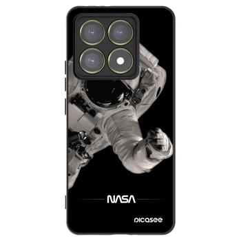 Picasee silikónový čierny obal pre Xiaomi 14T - Astronaut Big