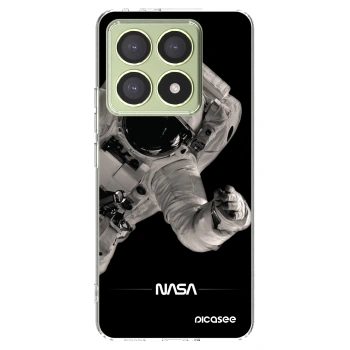 Picasee silikónový prehľadný obal pre Xiaomi 14T - Astronaut Big