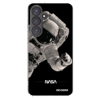 Picasee silikónový prehľadný obal pre Samsung Galaxy S24 FE S721B - Astronaut Big