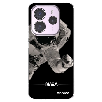 Picasee silikónový prehľadný obal pre Xiaomi Redmi Note 14 5G - Astronaut Big