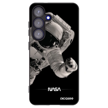Picasee silikónový čierny obal pre Samsung Galaxy S25 5G - Astronaut Big