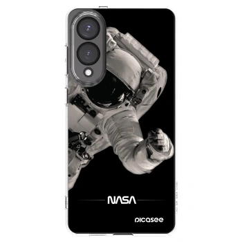 Picasee silikónový prehľadný obal pre Samsung Galaxy S25 Edge 5G - Astronaut Big