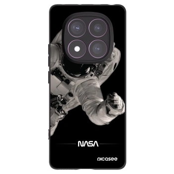 Picasee silikónový čierny obal pre Xiaomi Redmi Note 14 Pro 4G - Astronaut Big