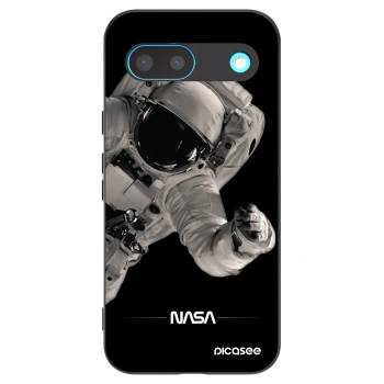 Picasee silikónový čierny obal pre Google Pixel 8 - Astronaut Big