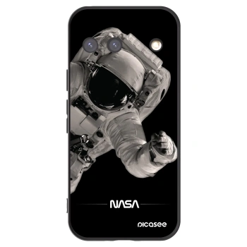 Picasee silikónový čierny obal pre Google Pixel 9 - Astronaut Big