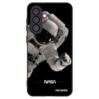 Picasee silikónový čierny obal pre Samsung Galaxy A56 5G A566B - Astronaut Big