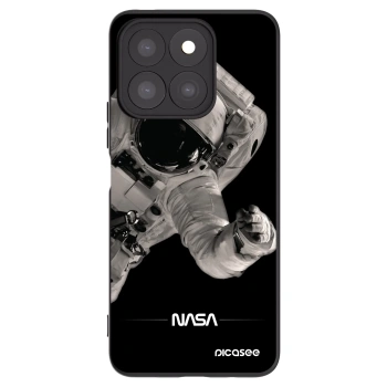 Picasee silikónový čierny obal pre Honor X8c - Astronaut Big