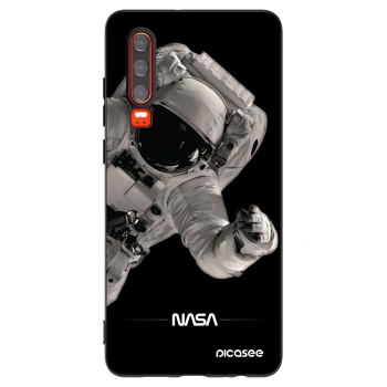 Picasee silikónový čierny obal pre Huawei P30 - Astronaut Big
