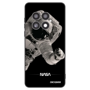 Picasee silikónový čierny obal pre OnePlus 13 5G - Astronaut Big