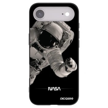 Picasee silikónový čierny obal pre Apple iPhone Air - Astronaut Big