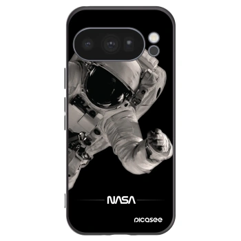 Picasee silikónový čierny obal pre Google Pixel 10 Pro - Astronaut Big