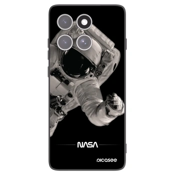 Picasee silikónový čierny obal pre Motorola Edge 60 Fusion - Astronaut Big