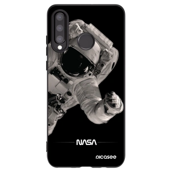Picasee silikónový čierny obal pre Huawei P30 Lite - Astronaut Big