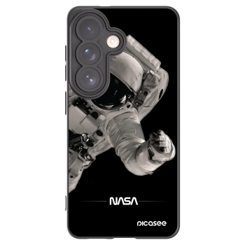 Picasee silikónový čierny obal pre Samsung Galaxy S26 - Astronaut Big