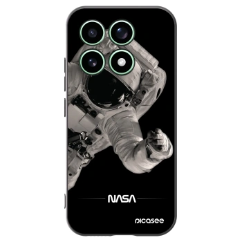 Picasee silikónový čierny obal pre Xiaomi 17 - Astronaut Big
