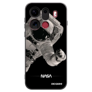 Picasee silikónový čierny obal pre OPPO Find X9 Pro - Astronaut Big