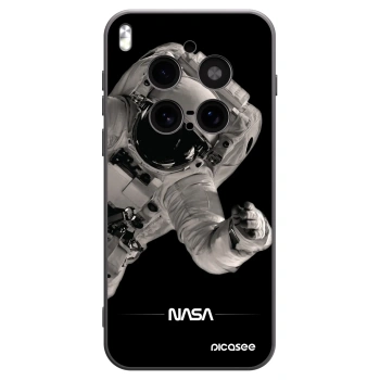 Picasee silikónový čierny obal pre Vivo X300 Pro - Astronaut Big