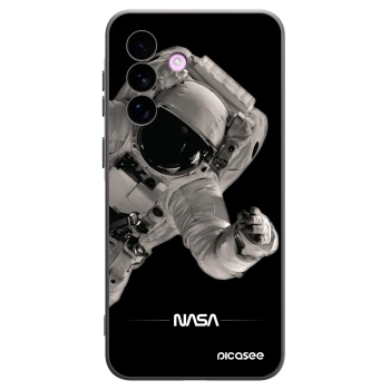 Picasee silikónový čierny obal pre Samsung Galaxy A57 5G - Astronaut Big