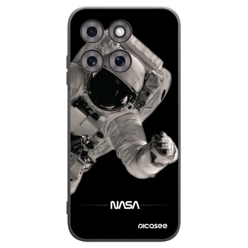 Picasee silikónový čierny obal pre Motorola Moto G77 - Astronaut Big