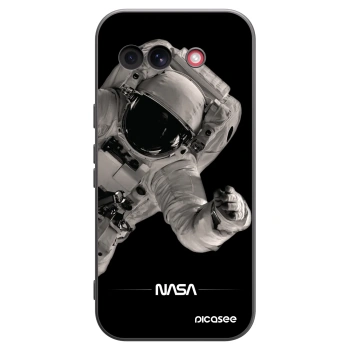 Picasee silikónový čierny obal pre Google Pixel 10a - Astronaut Big