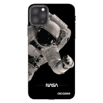 Picasee silikónový prehľadný obal pre Apple iPhone 11 Pro Max - Astronaut Big