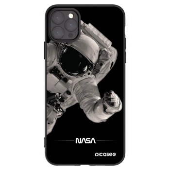 Picasee silikónový čierny obal pre Apple iPhone 11 Pro Max - Astronaut Big