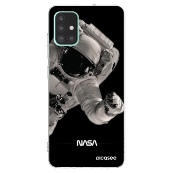Picasee silikónový prehľadný obal pre Samsung Galaxy A51 A515F - Astronaut Big