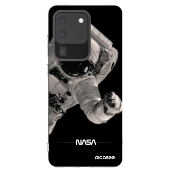 Picasee silikónový prehľadný obal pre Samsung Galaxy S20 Ultra 5G G988F - Astronaut Big