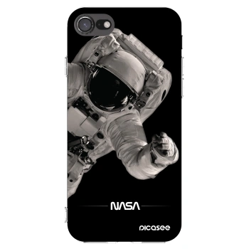 Picasee silikónový prehľadný obal pre Apple iPhone SE 2020 - Astronaut Big