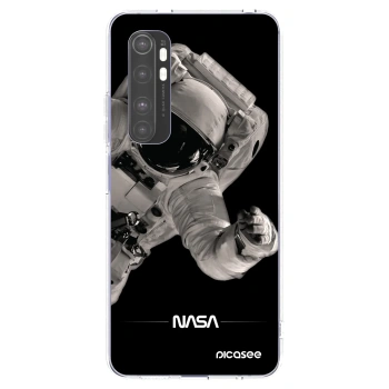 Picasee silikónový prehľadný obal pre Xiaomi Mi Note 10 Lite - Astronaut Big