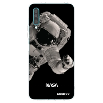 Picasee silikónový prehľadný obal pre Samsung Galaxy A30s A307F - Astronaut Big