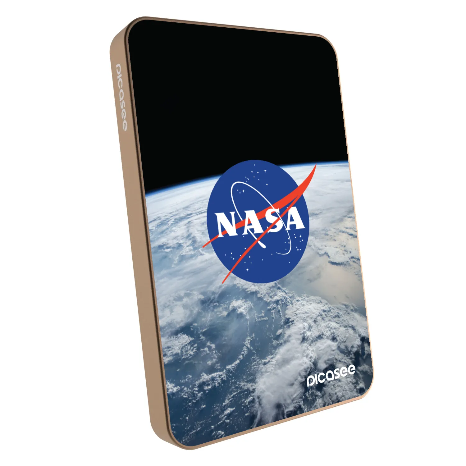 Picasee Powerbanka s MagSafe 5 000 mAh Zlatá - Nasa Earth