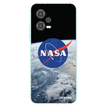 Picasee silikónový prehľadný obal pre Xiaomi Poco X5 - Nasa Earth