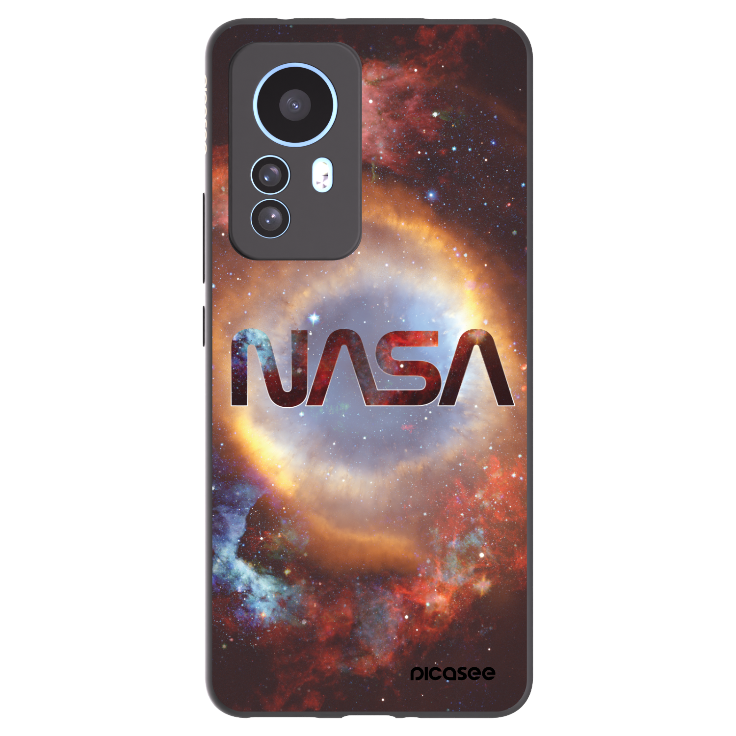 Picasee silikónový čierny obal pre Xiaomi 12T - Nebula