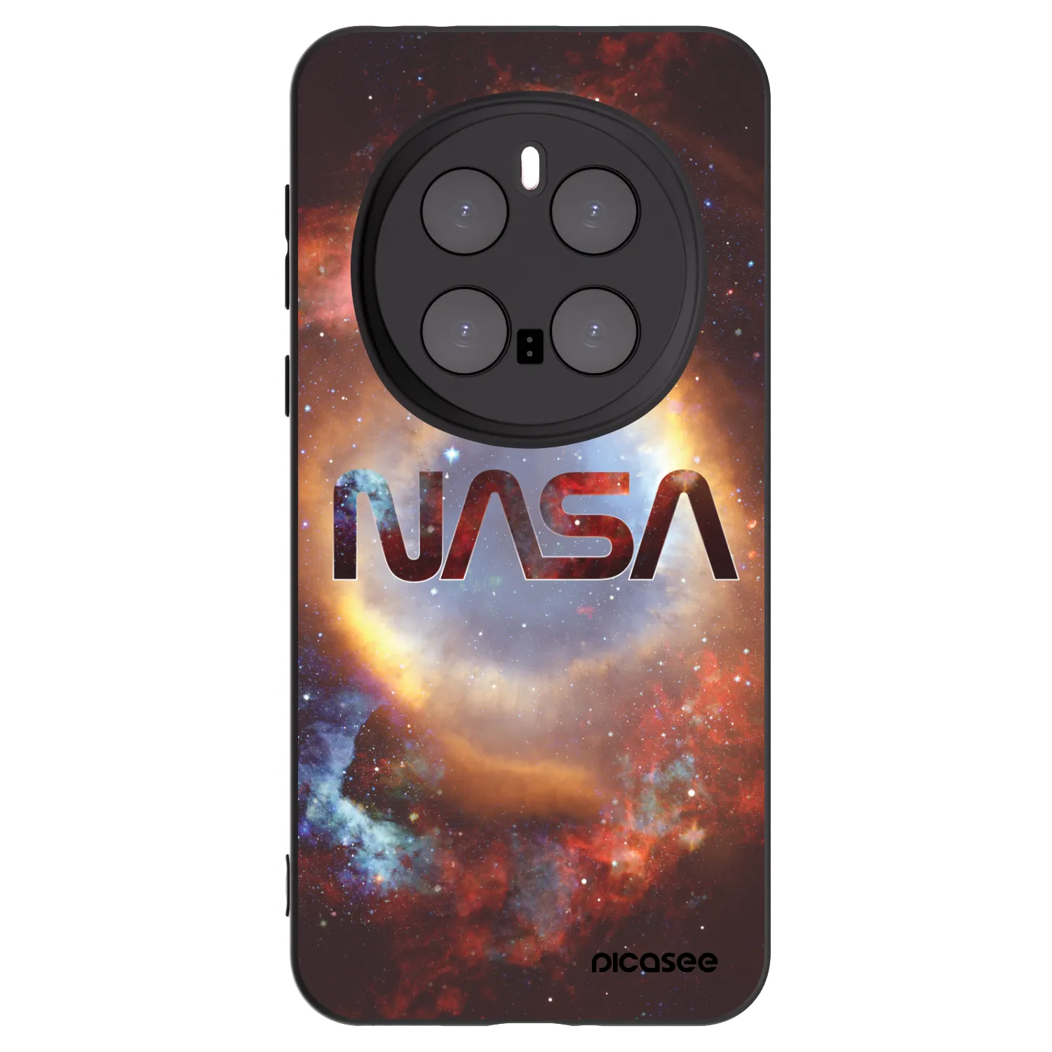 Picasee silikónový čierny obal pre Honor Magic7 Pro 5G - Nebula