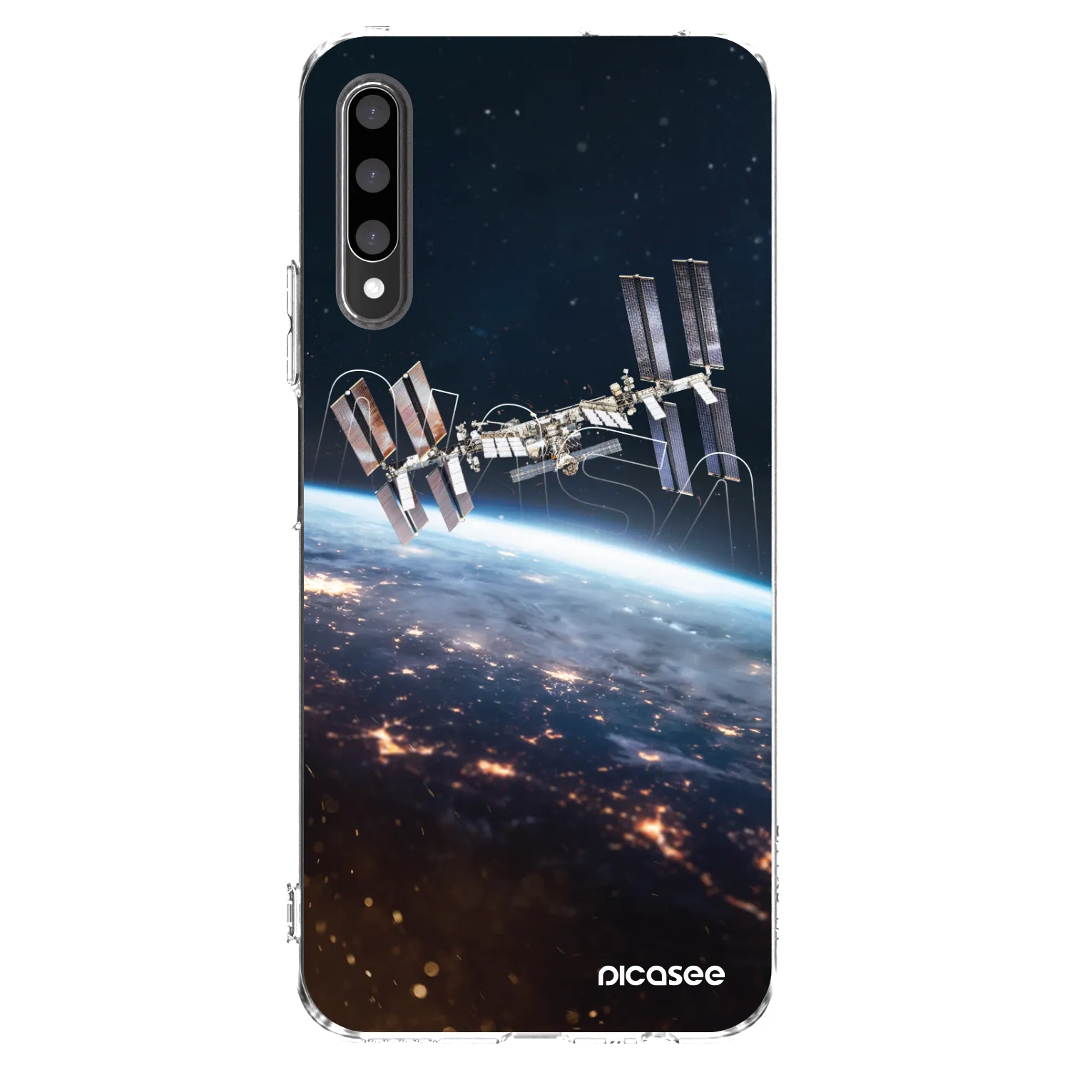 Picasee silikónový prehľadný obal pre Honor 9X Pro - Station