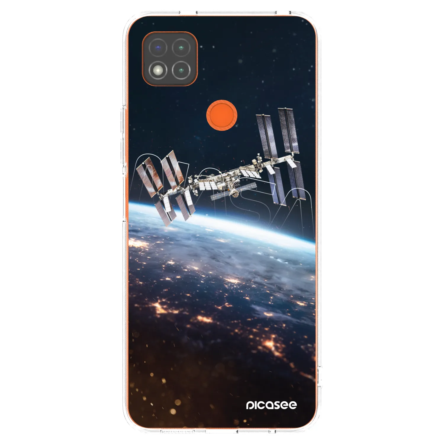 Picasee silikónový prehľadný obal pre Xiaomi Redmi 9C - Station
