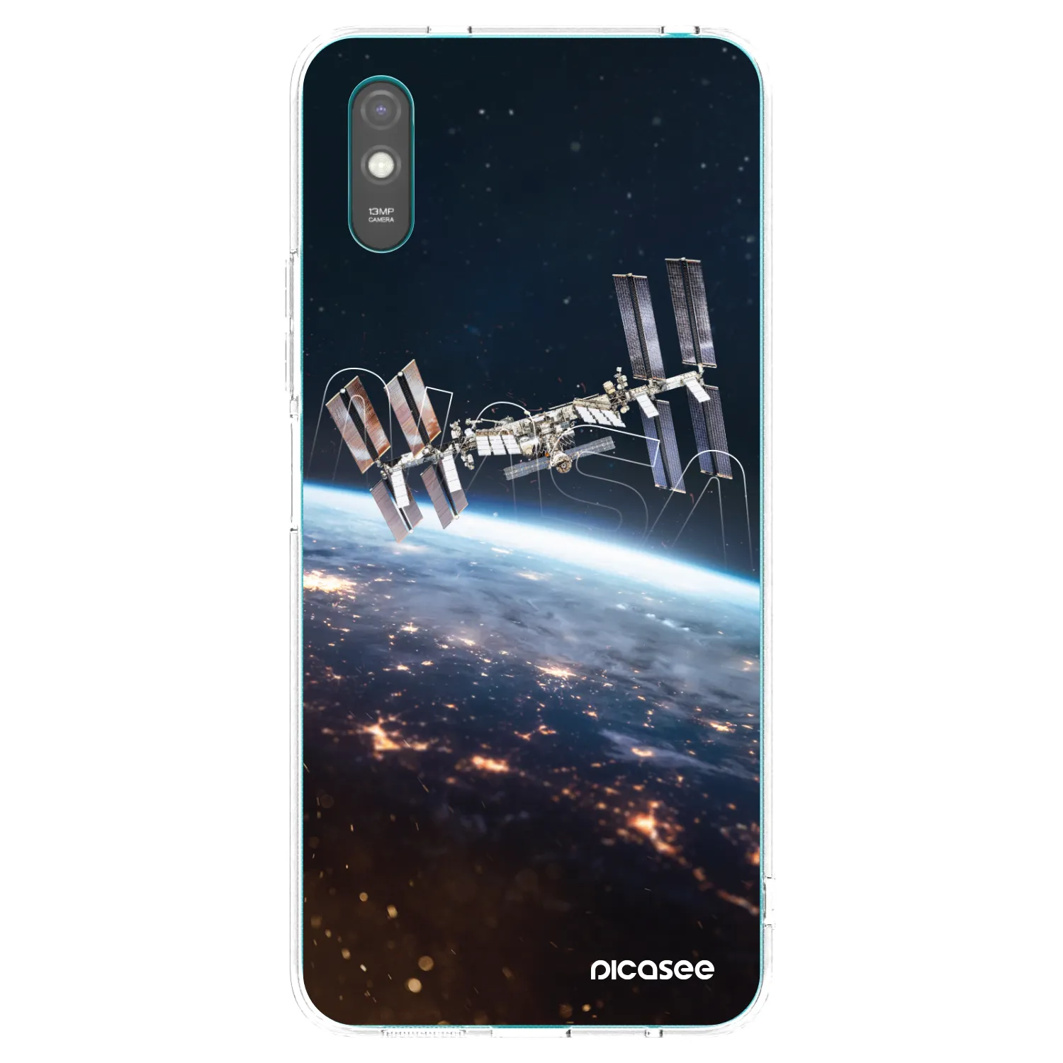 Picasee silikónový prehľadný obal pre Xiaomi Redmi 9A - Station