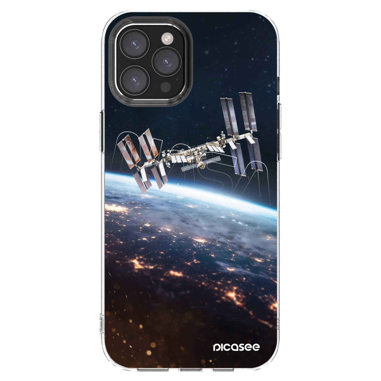 Picasee silikónový prehľadný obal pre Apple iPhone 12 Pro Max - Station