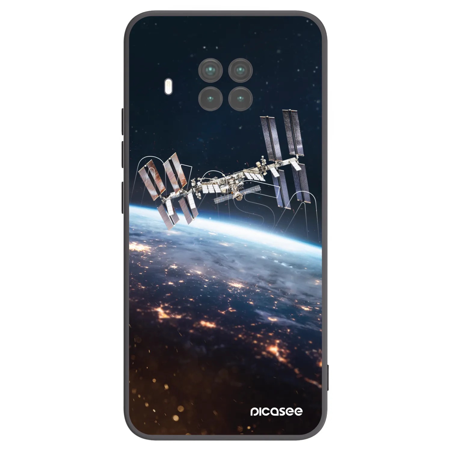 Picasee silikónový čierny obal pre Xiaomi Mi 10T Lite - Station