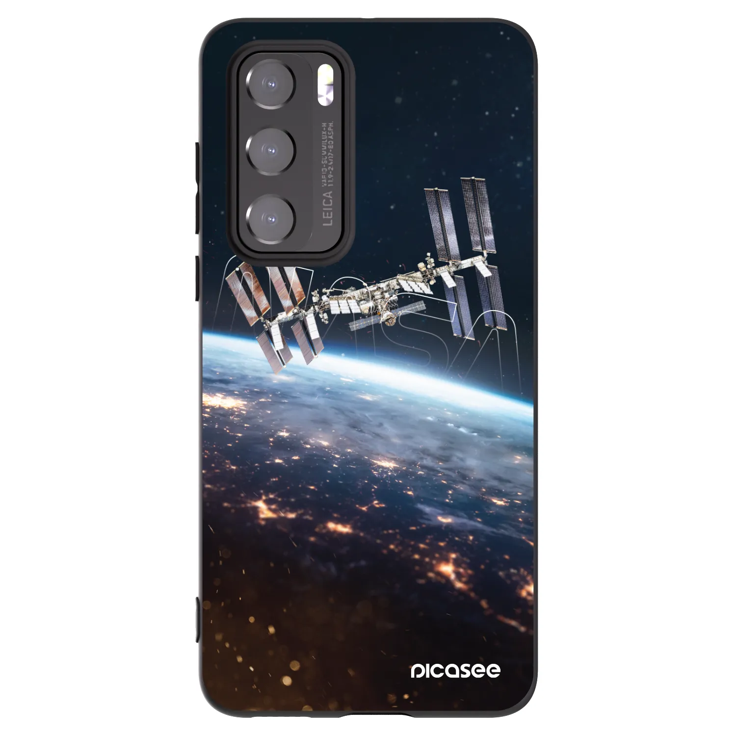 Picasee silikónový čierny obal pre Huawei P40 - Station
