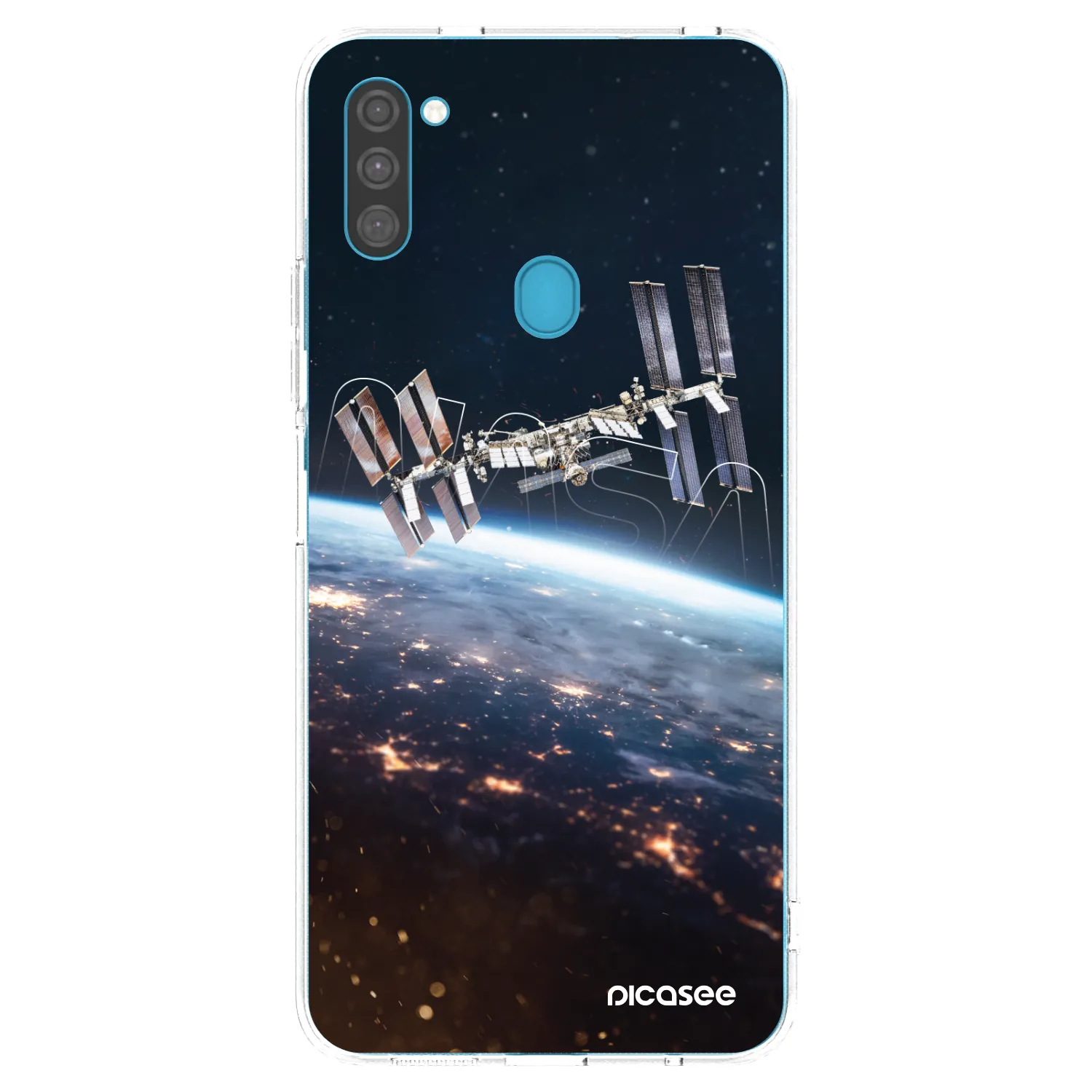 Picasee silikónový prehľadný obal pre Samsung Galaxy M11 - Station