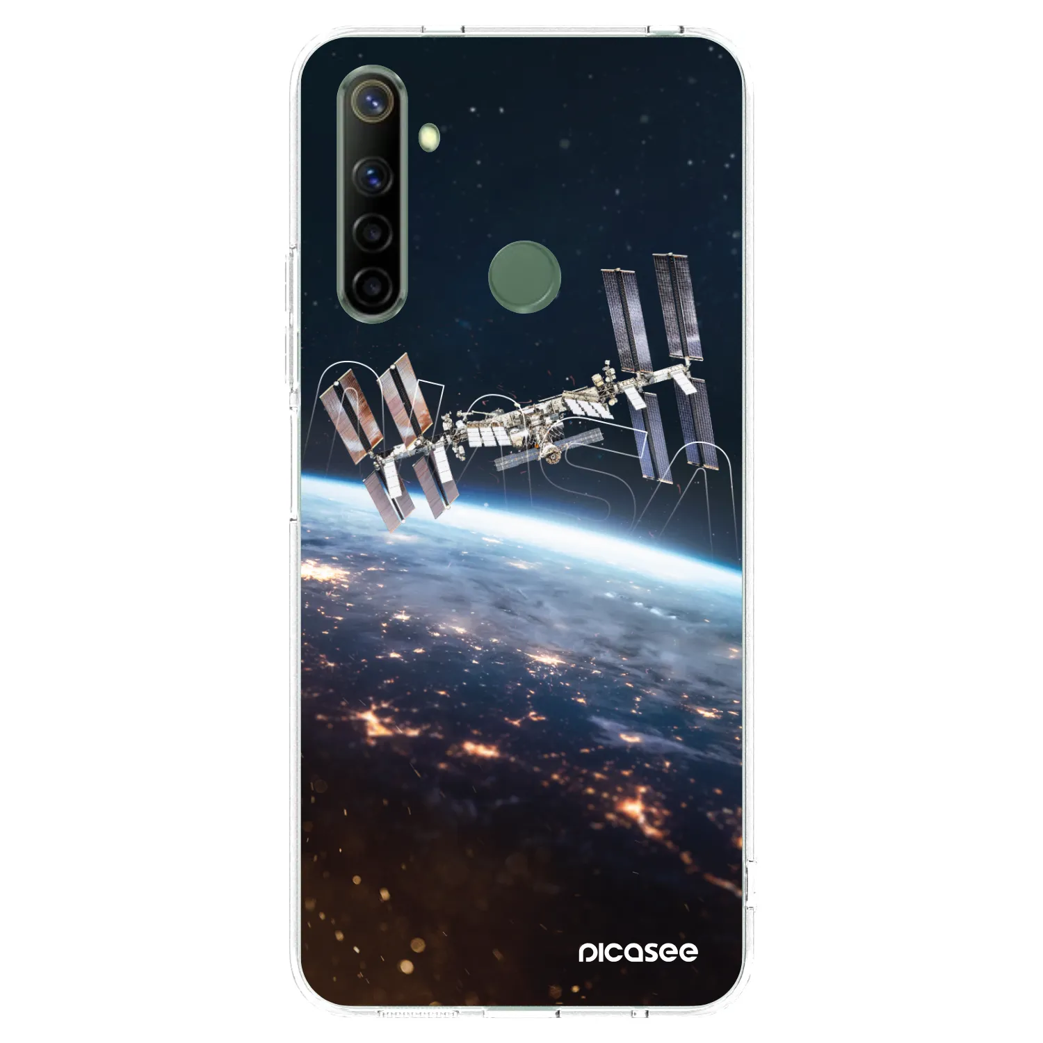 Picasee silikónový prehľadný obal pre Realme 6i - Station