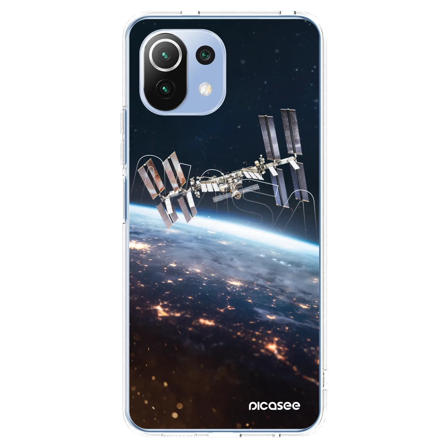Picasee silikónový prehľadný obal pre Xiaomi Mi 11 Lite - Station
